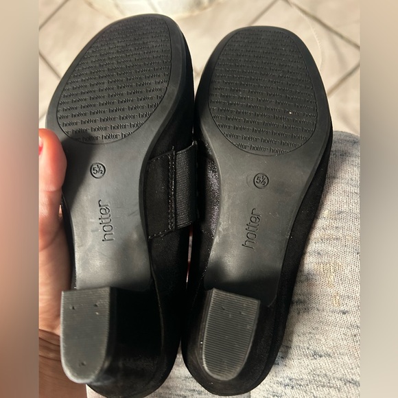 Hotter Olga Women's Black Shoes / Size 5.5 - Picture 8 of 9